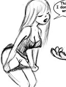 Well move those panties aside and lets take a look!