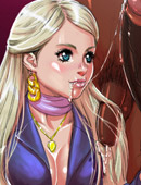 Cum hungry anime teen stunners doen't mind rough gangbang action with black guys.