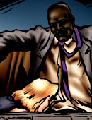 Blonde bitch fucking with her horny black boss in the office