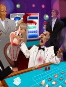 Toon bunny girls humiliated in the casino