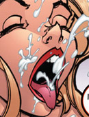 That's a good girl.i'm cuming on your tits