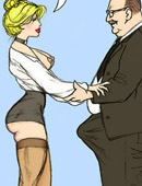 Black cum hungry white toon teacher is always ready to be butt fucked by her black students.