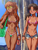 Xxx hentai pics of picked up on the streets teen girls get banged in all their holes.
