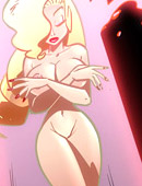 Naked big boobs toon babes became a victims of sex hungry monsters.