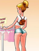 Girls exposes their firm asses!
