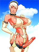 Delicoous cartoon t-girls teasing and enjoying 69 position while fucking.