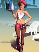 Muscular tranny enjoys her new fucking machine