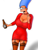 Toon xxx marge and her sister want a proper fuck right now.
